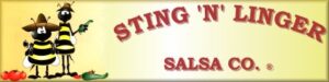 Sting N Linger Salsa Co. Logo Cerca 2000