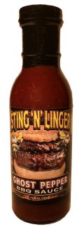 Ghost Pepper BBQ Sauce - Sting N Linger Salsa Co.