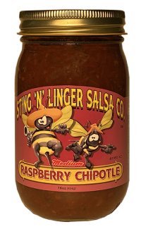 Raspberry Chipotle Salsa - Sting N Linger Salsa Co.